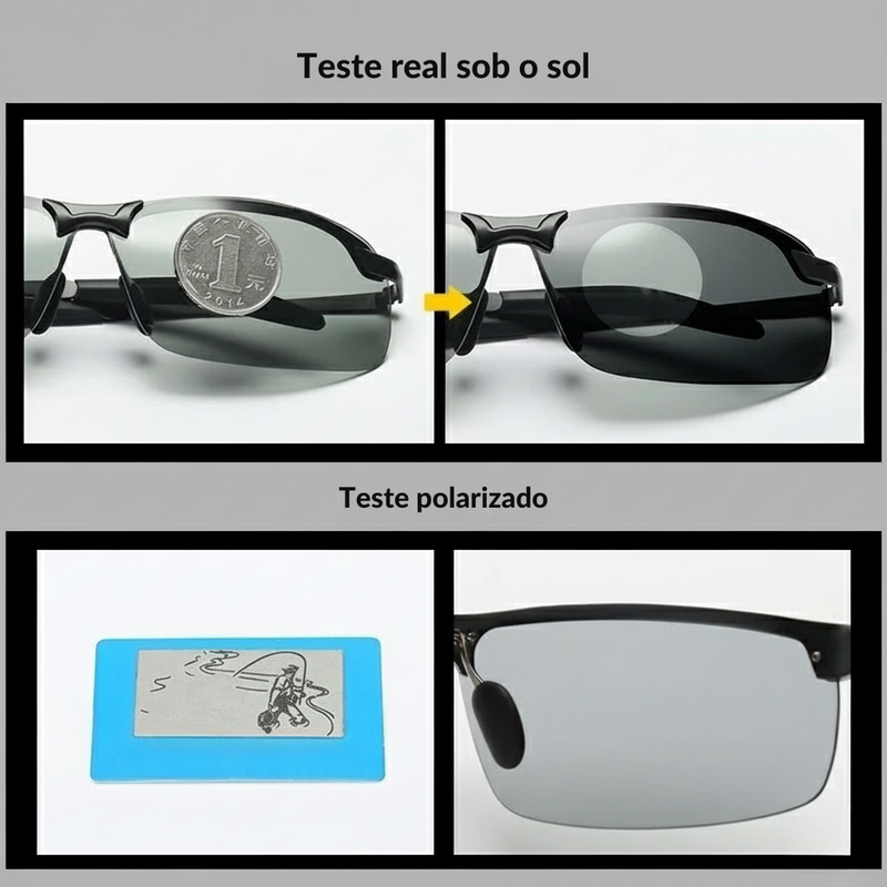 Óculos Polarizados – Visão Nítida em Qualquer Hora do Dia