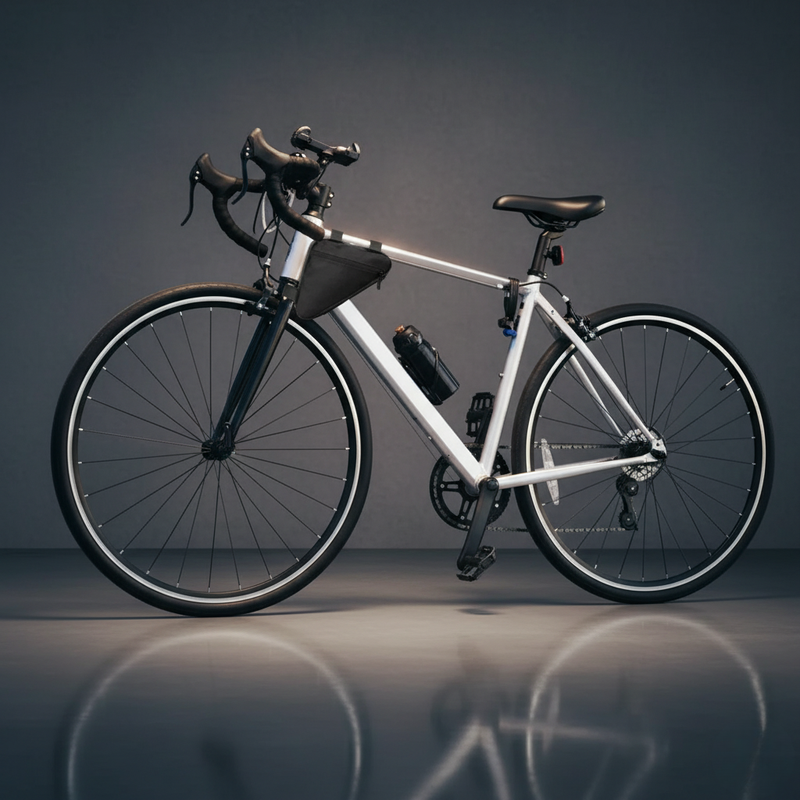 Bolsa Triangular Impermeável para Bicicleta – Armazenamento Inteligente e Seguro