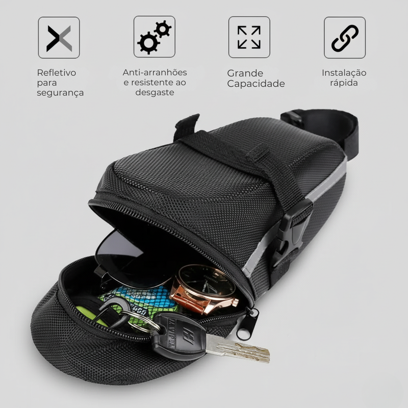 Bolsa de Selim Impermeável – A bolsa perfeita para o ciclista