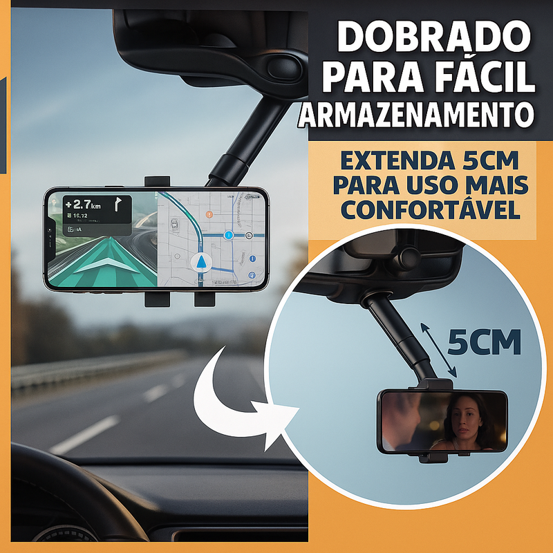 DriveFocus™ - Suporte Multiângulo com ABS