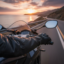 Luva de Motocicleta Full Finger – Respirável, Antiderrapante e com Tela Touch