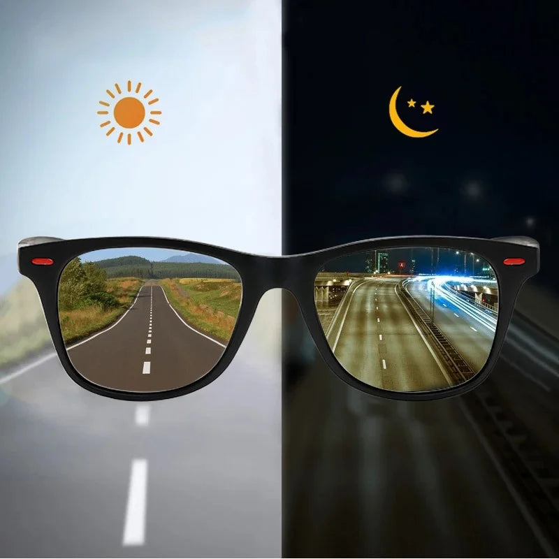 Óculos de Visão Noturna Polarizados para Viagens Noturnas