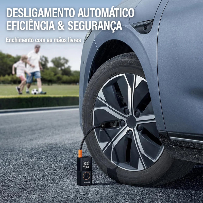 Mini Bomba de Ar Portátil Recarregável – Seu Seguro de Viagem em Forma de Ferramenta