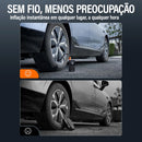 Mini Bomba de Ar Portátil Recarregável – Seu Seguro de Viagem em Forma de Ferramenta