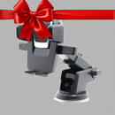 Suporte Universal para Celular e GPS – Fixação Automática com Ventosa de Silicone