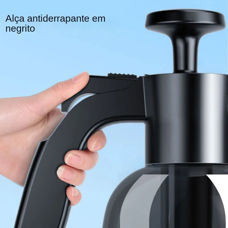 Pulverizador de Espuma Manual com Bicos Ajustáveis – 2L