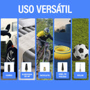 Mini Bomba de Ar Portátil Recarregável – Seu Seguro de Viagem em Forma de Ferramenta