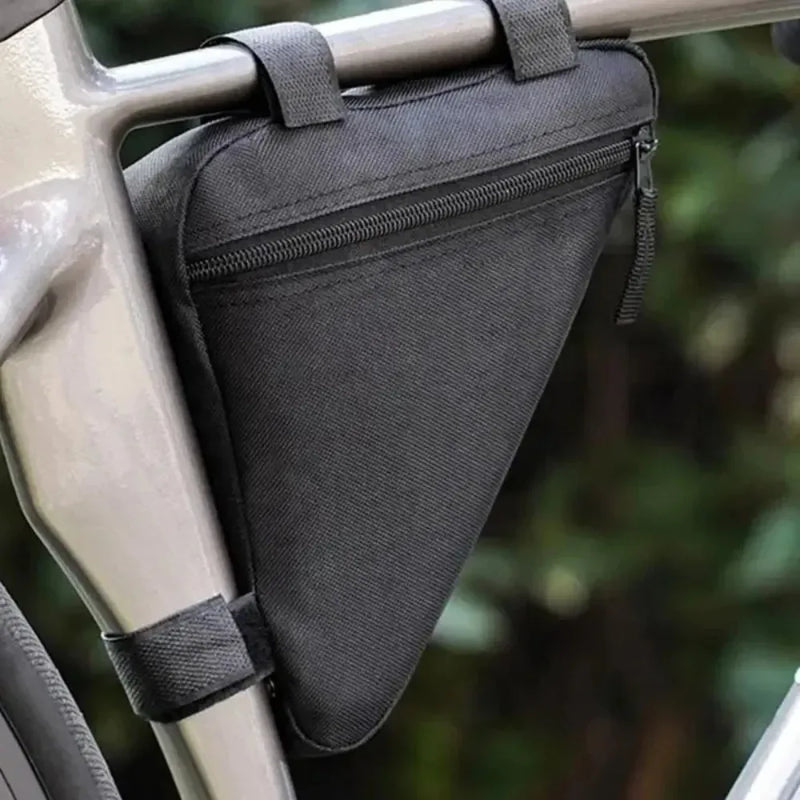 Bolsa Triangular Impermeável para Bicicleta – Armazenamento Inteligente e Seguro